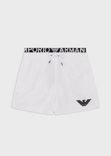 Boxer beachwear EA blanco