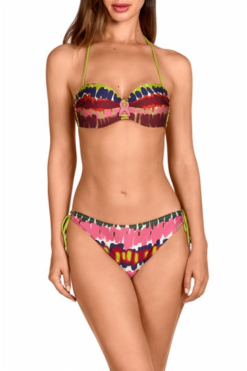 Bikini set bandeau Earth