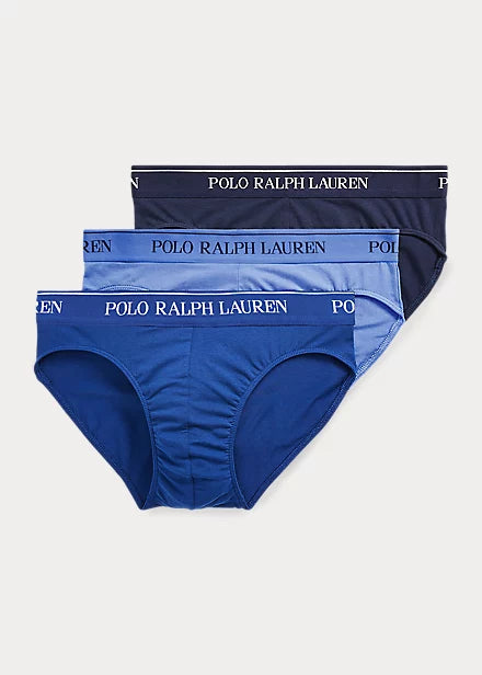 Pack 3 slip Ralph Lauren blues