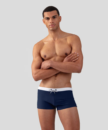 Bañador boxer navy