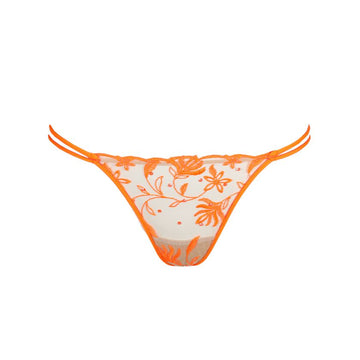 Tanga mini Shay orange shock