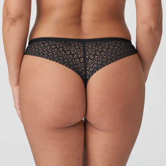 Montara black thong