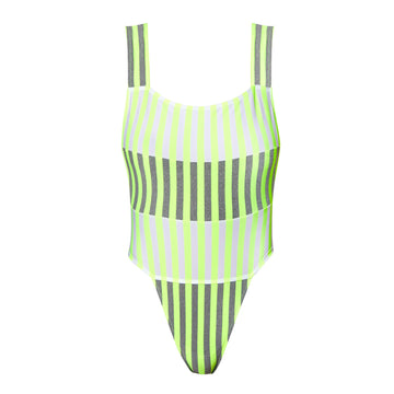 Bañador Perriand neon yellow