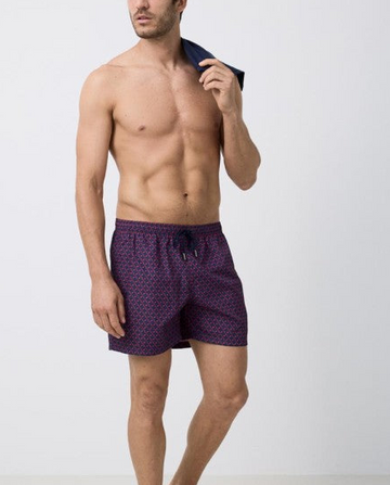Bañador bermuda D234 estampado marino