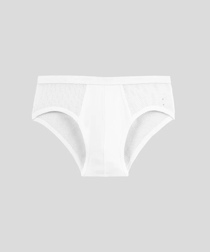 Slip Y-Front Mesh blanco