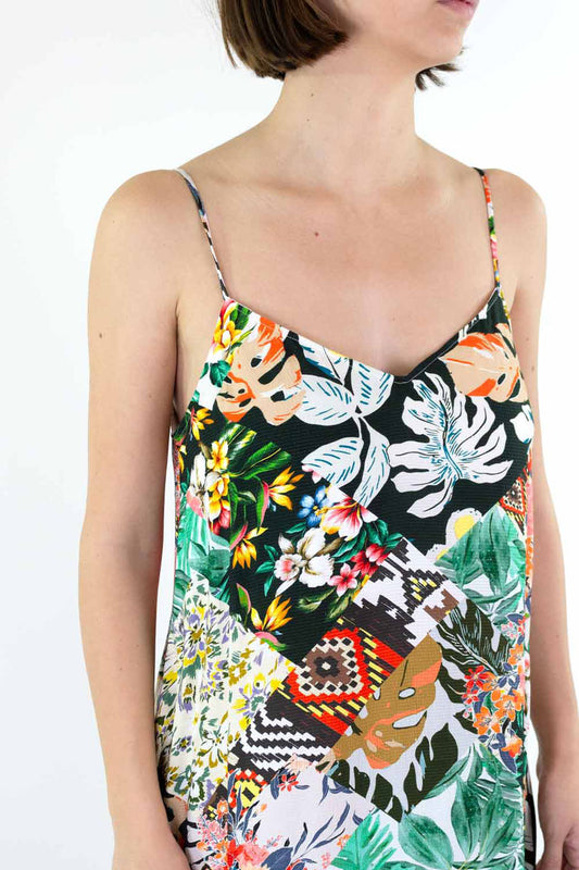 Vestido Cascades colour vibration