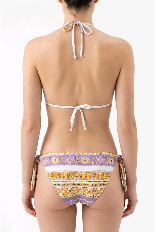 Bikini set triángulo Venecia lila