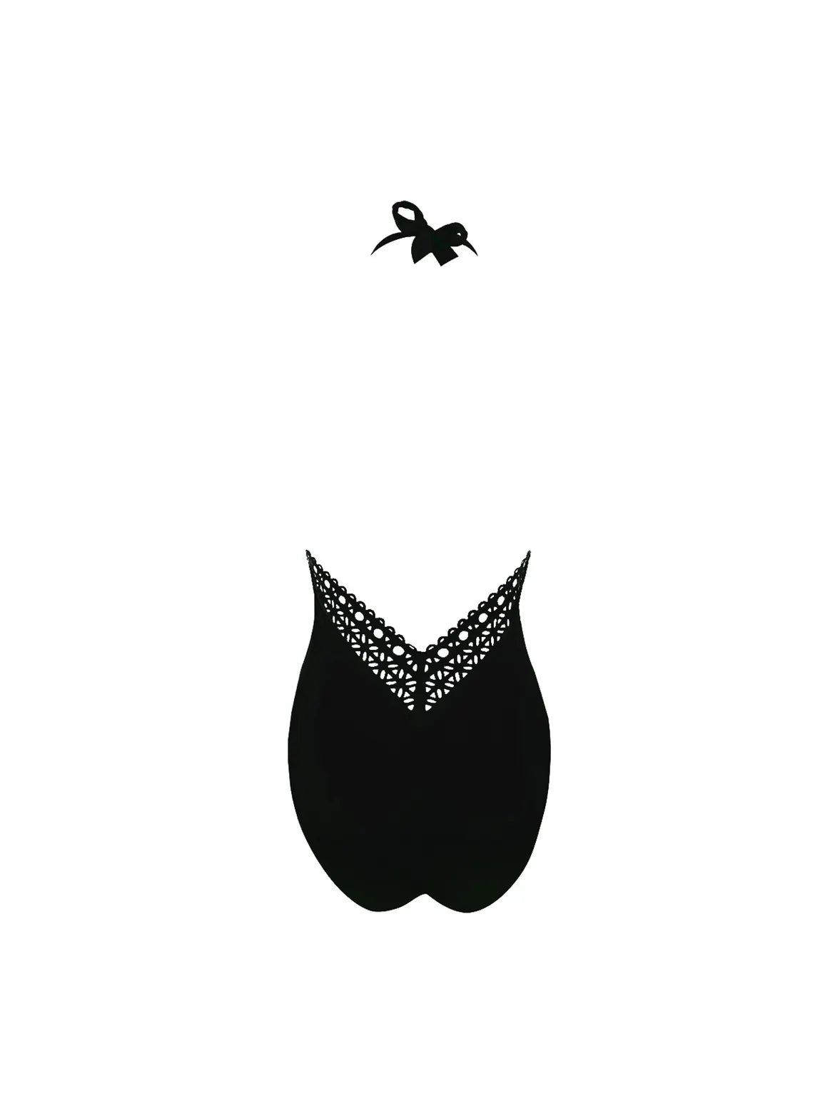 Bañador seducción Ajourage Couture negro - PITT