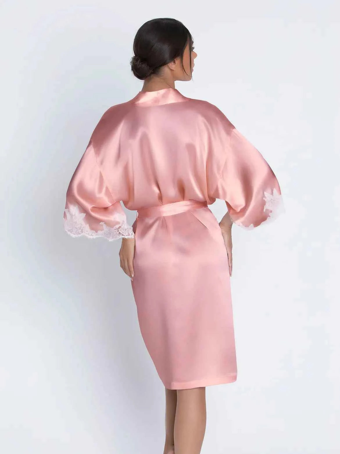 Bata corta  Splendeur Soie rosa