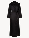 Bata larga Silk negro - PITT