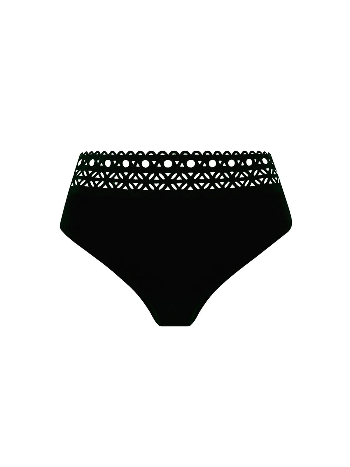 Braga biquini control Ajourage Couture negro - PITT