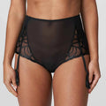 Braga con liguero Twist Aprodisia negro