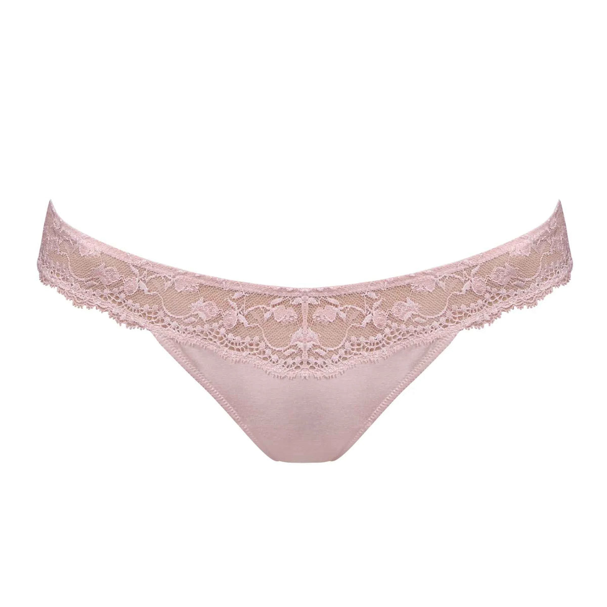 Braga encaje Raven rose mist