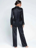 Camisa pijama Splendeur Soie negro