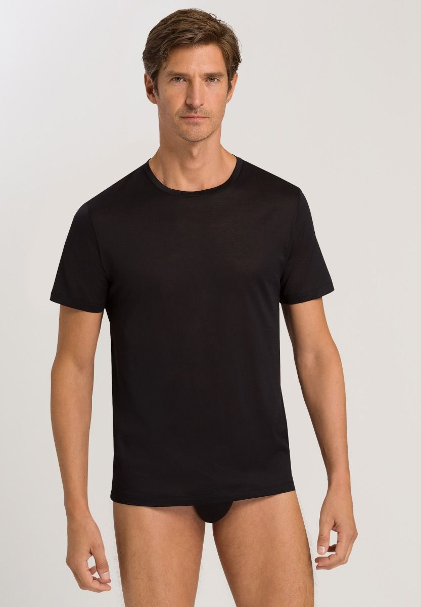 Camiseta manga corta Cotton Sporty negro - PITT