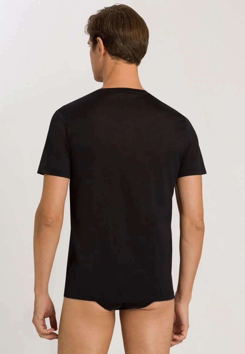 Camiseta manga corta Cotton Sporty negro - PITT