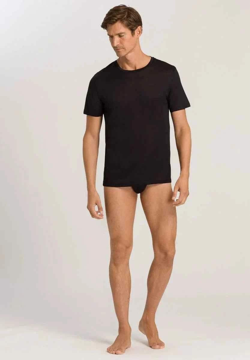 Camiseta manga corta Cotton Sporty negro