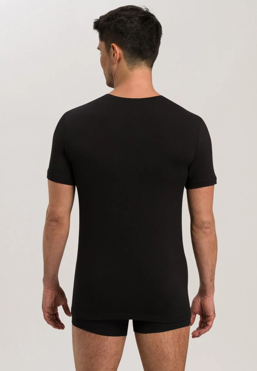 Camiseta manga corta Cotton Superior negro - PITT
