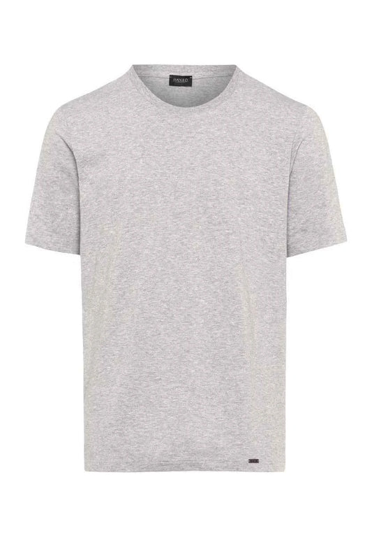 Camiseta manga corta Living Shirts grey melange