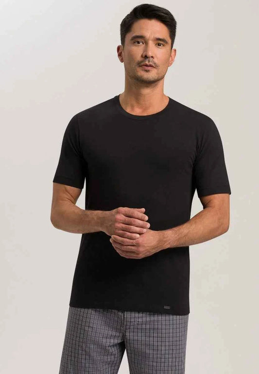 Camiseta manga corta Living Shirts negro