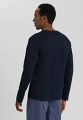 Camiseta manga larga Living Shirts deep navy