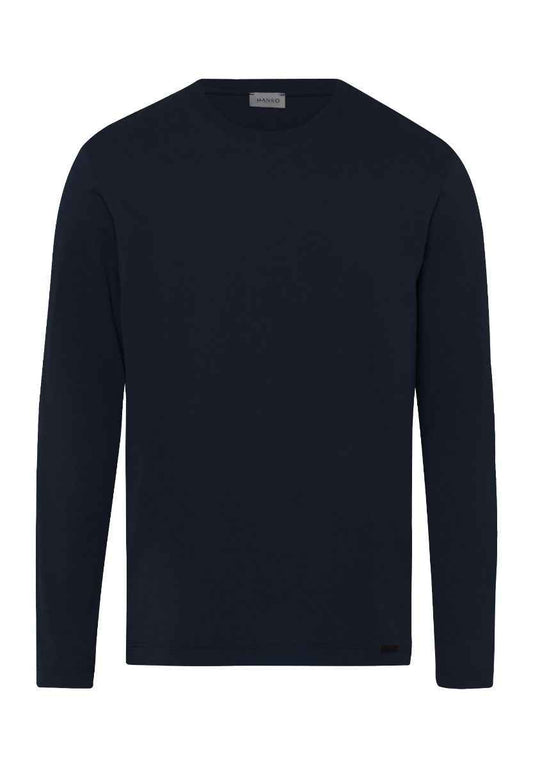 Camiseta manga larga Living Shirts deep navy
