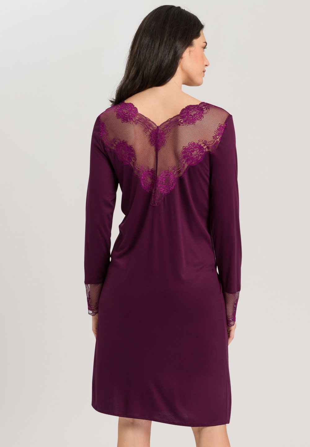 Camisón corto Lovis granate