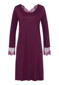 Camisón corto Lovis granate
