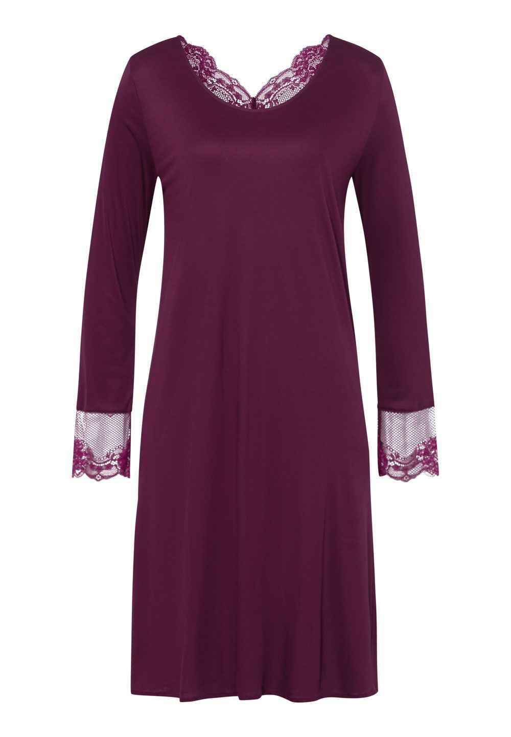 Camisón corto Lovis granate