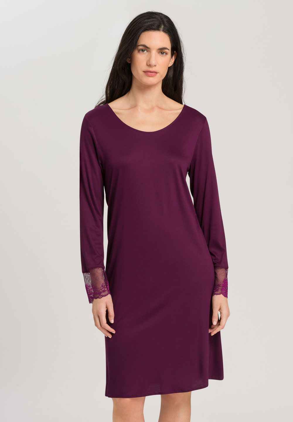 Camisón corto Lovis granate