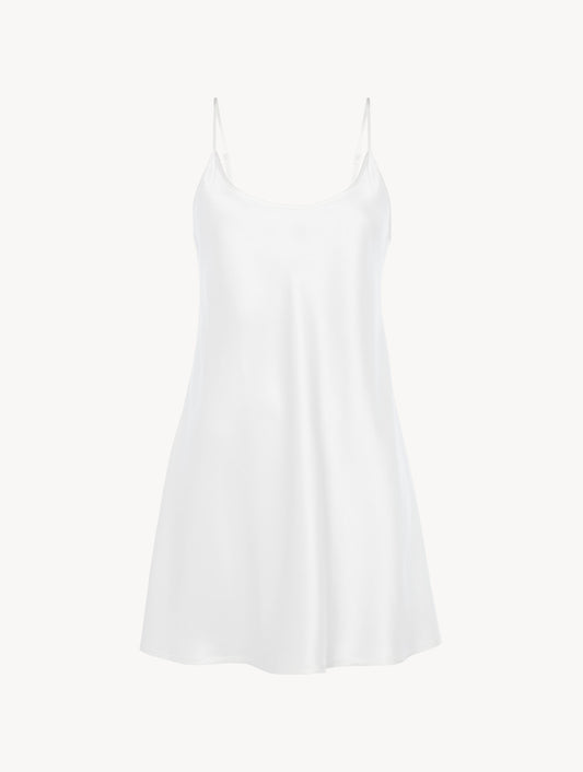 Camisón corto Silk blanco - PITT