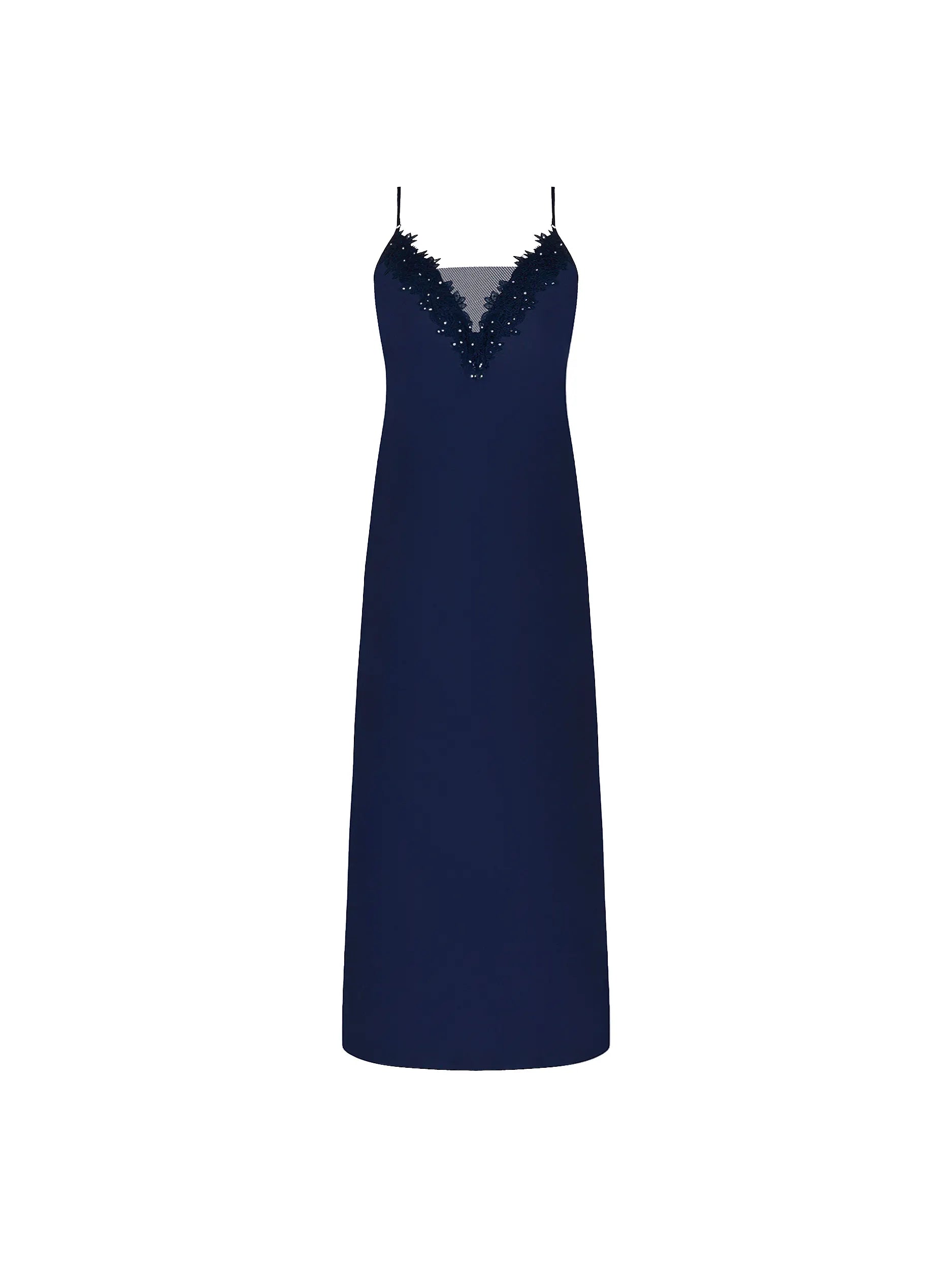 Camisón largo Eclat Couture bleu night - PITTLise Charmel3597648692119