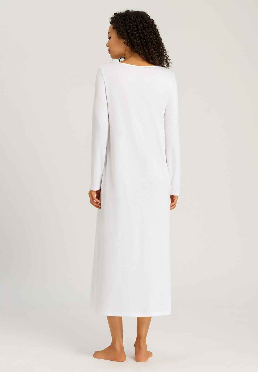 Camisón largo Naila blanco