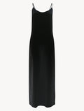 Camisón largo Silk negro - PITT