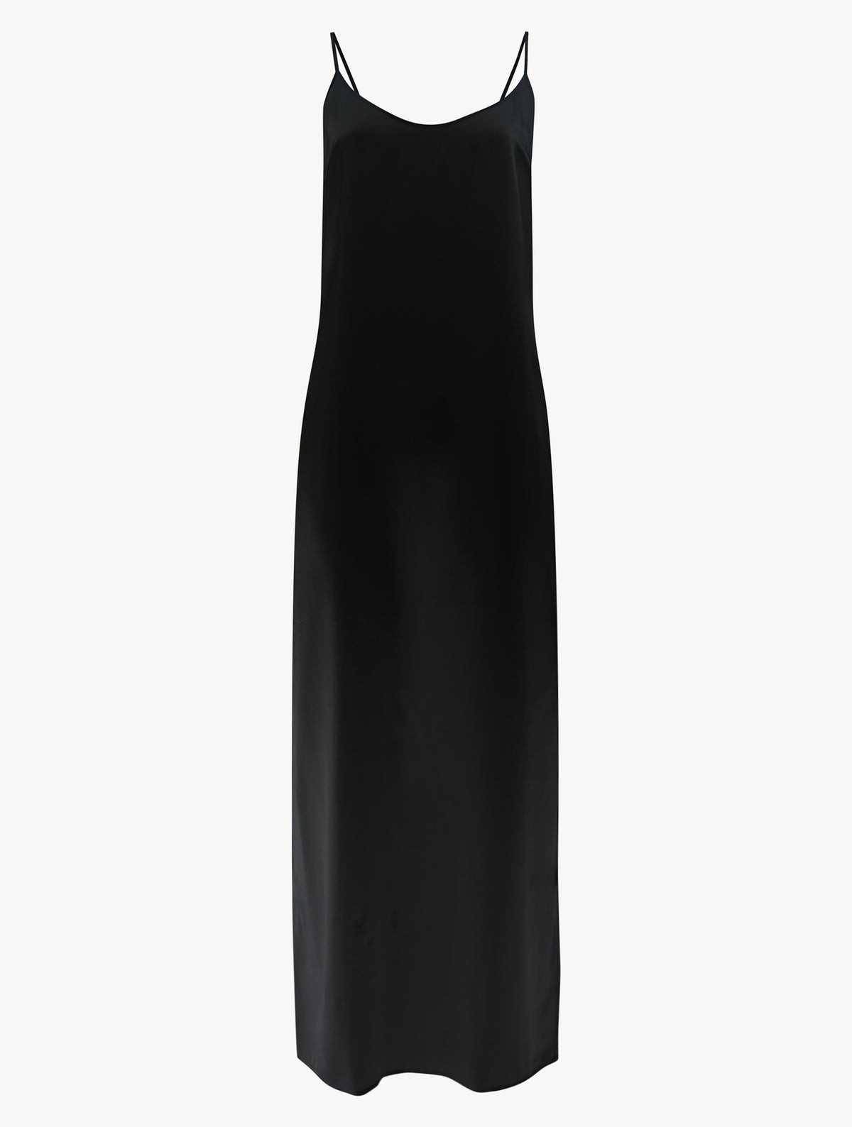 Camisón largo Silk negro - PITT