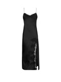 Camisón largo Splendeur Soie negro - PITT