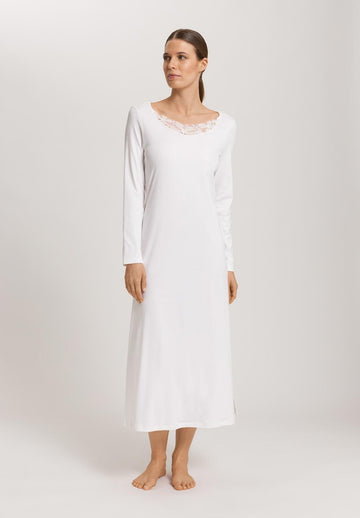 Camisón manga larga Kalea blanco - PITTHanro888721597449