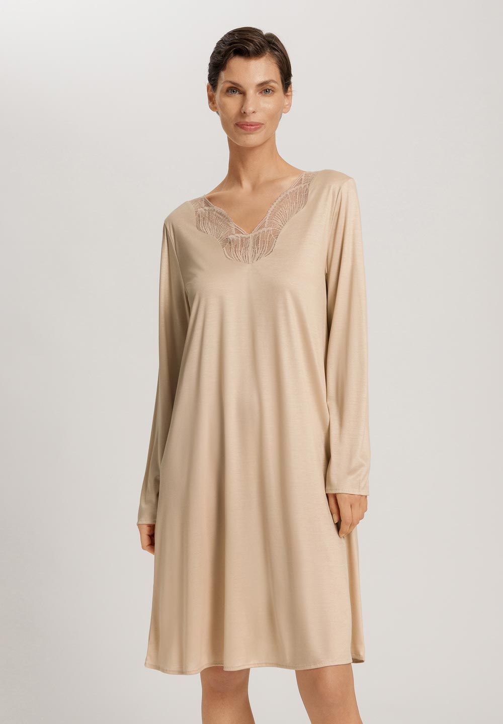 Camisón manga larga Lilith coffee quartz - PITTHanro888721588713