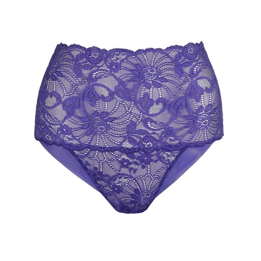 Conjunto Shavonne funky violet bandeau + braga alta - PITTSarda