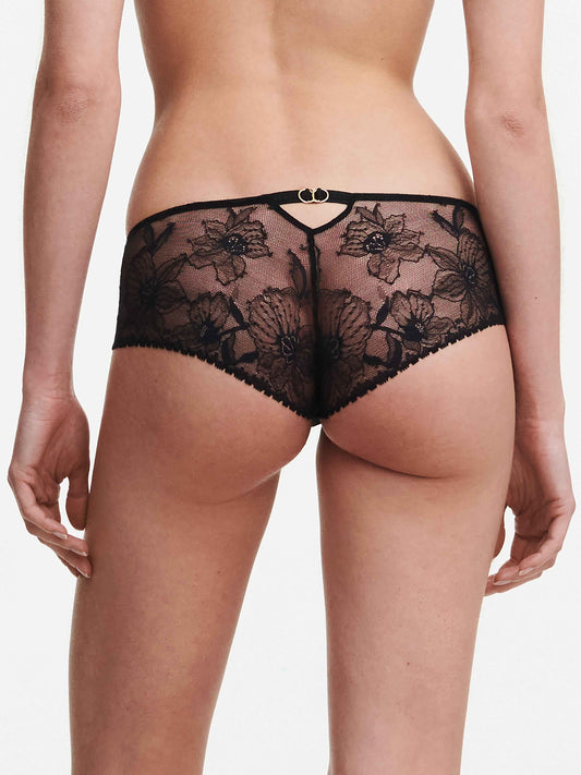 Culotte Orchids negro