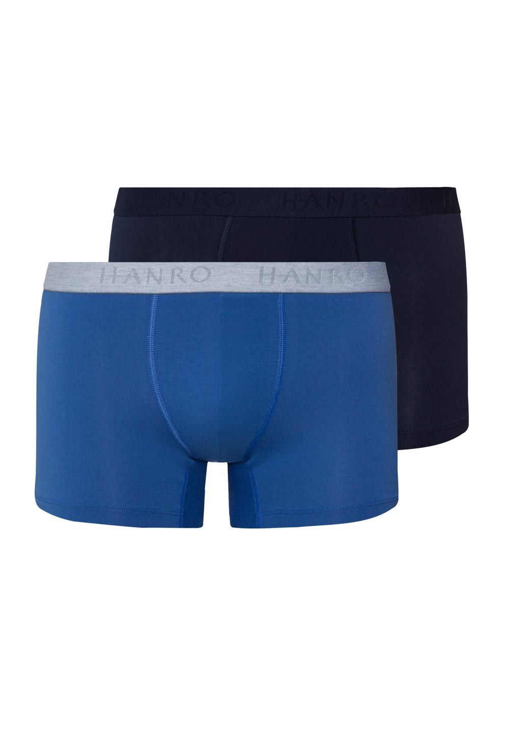 Pack 2 boxer Cotton Essential dutch blue/deep navy - PITTHanro888721602129