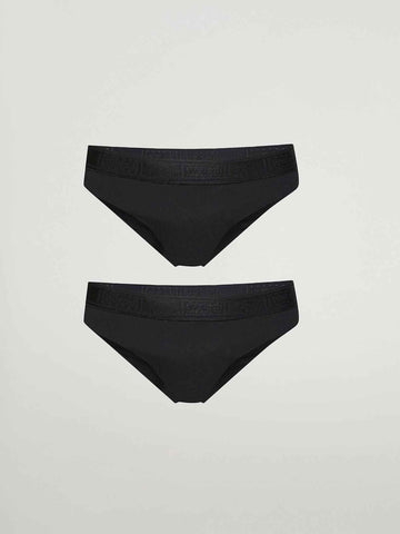 Pack 2 slip Pure Brief negro