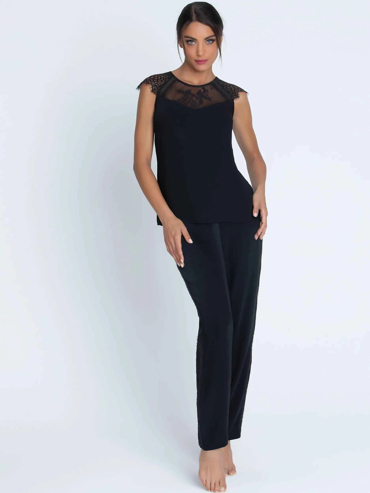 Pantalón Feerie Couture negro