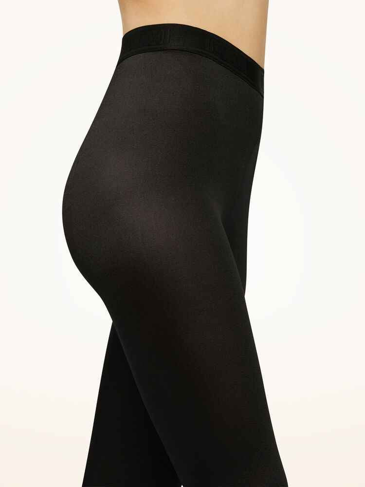 Panty Satin De Luxe 100DEN negro
