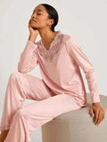 Pijama 100% Nature Romance rosa