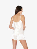 Pijama corto Silk blanco