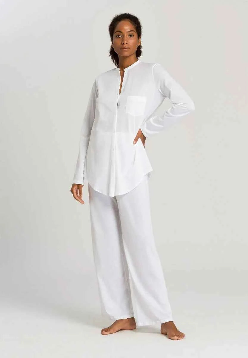 Pijama Cotton Deluxe blanco