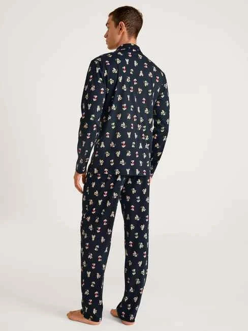 Pijama largo Relax Teddy dark sapphire