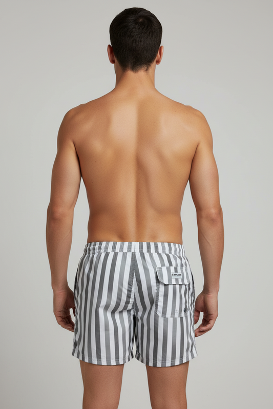 Boxer baño rayas Mility