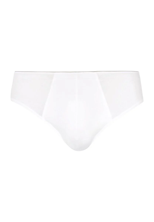 Slip cintura alta Cotton Superior blanco - PITT